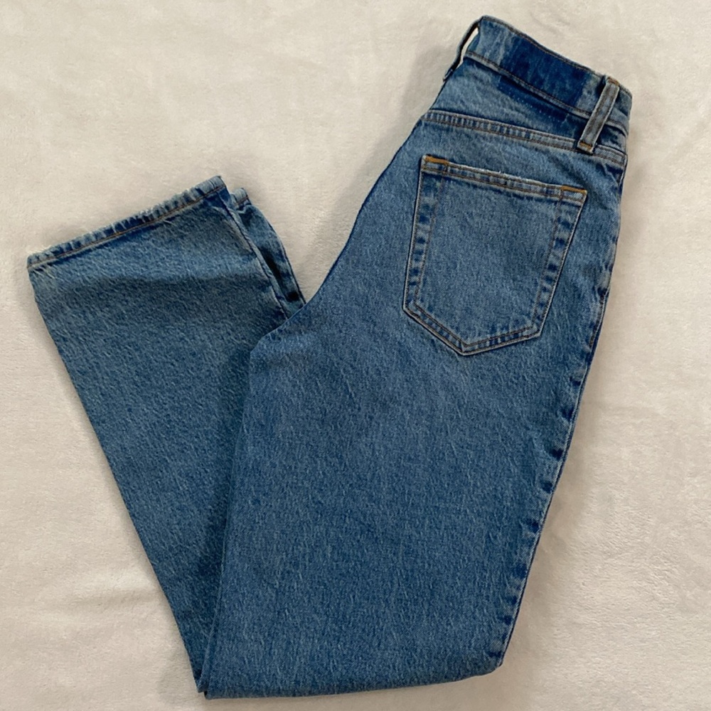 Abercrombie & Fitch 90’s straight Ultra High Rise Curve Love jeans